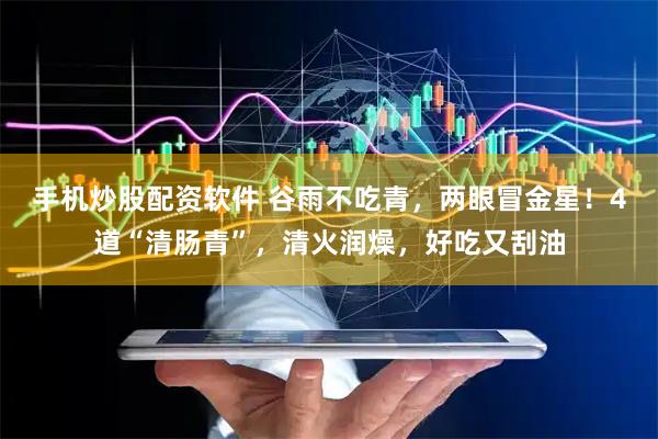手机炒股配资软件 谷雨不吃青，两眼冒金星！4道“清肠青”，清火润燥，好吃又刮油